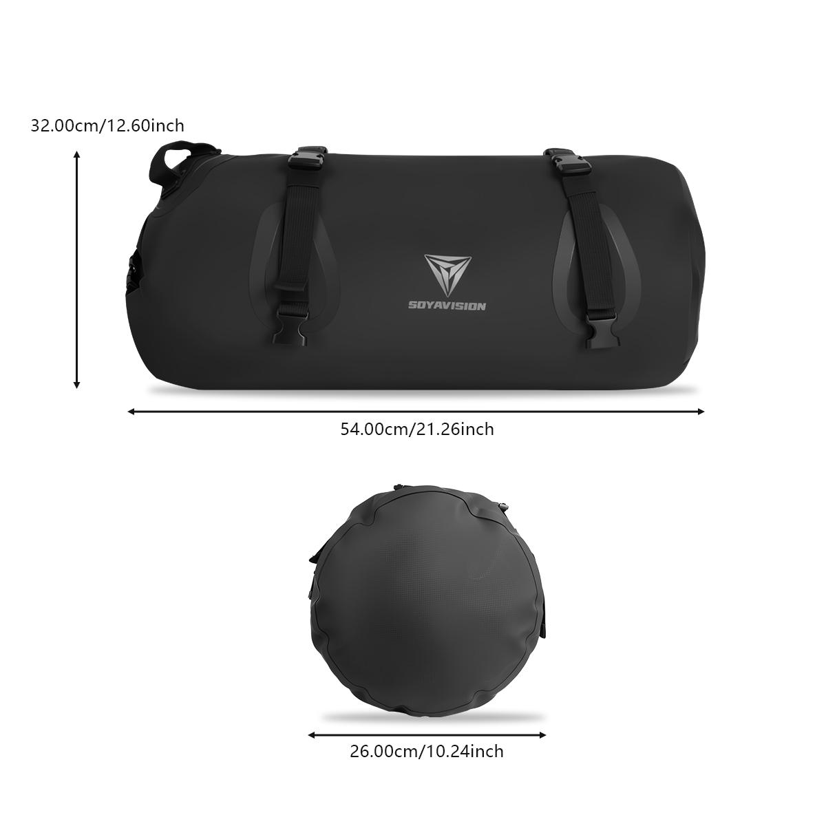 SOYAVISION Motorcycle Bag Waterproof Motor Tail Bag Durable Dry Rear Motocross Seat Bag Luggage 20L/35L/40L/50L/66L/70L/80L/100L
SOYAVISION Motorcycle Bag Waterproof Motor Tail Bag Durable Dry Rear Motocross Seat Bag Luggage 20L/35L/40L/50L/66L/70L/80L/100L