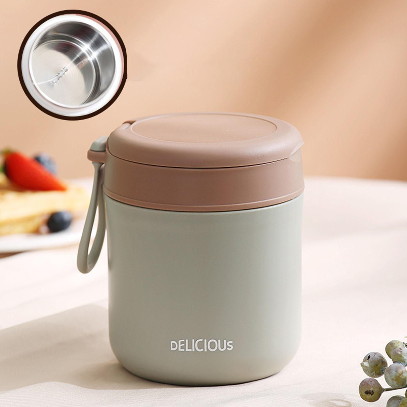 Insulated Soup Cup 430ml, Wide Mouth Lunch Containers, Vacuum Food Jar, Container зелёный
Insulated Soup Cup 430ml, Wide Mouth Lunch Containers, Vacuum Food Jar, Container зелёный