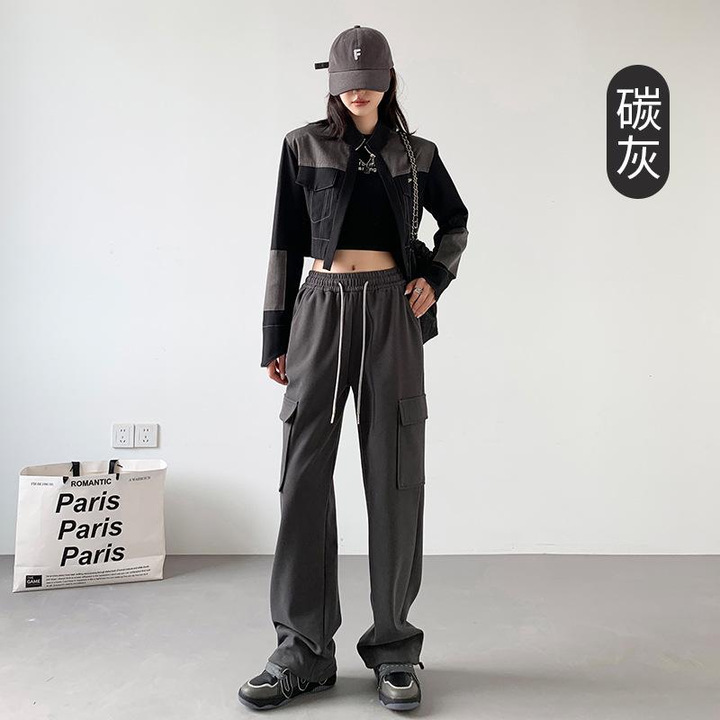 Дядя Редис Серый Комбинезон Женский Весна Новые Повседневные Брюки Свободные Флисовые Широкие Штаны Женские XL
Дядя Редис Серый Комбинезон Женский Весна Новые Повседневные Брюки Свободные Флисовые Широкие Штаны Женские XL