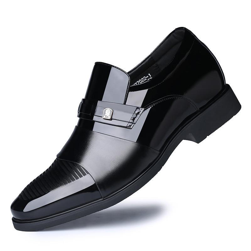 The inner height of the old man s head increases by 6CM men s leather shoes, bright leather business leather shoes, wedding leather shoes 77022. 36
The inner height of the old man s head increases by 6CM men s leather shoes, bright leather business leather shoes, wedding leather shoes 77022. 36