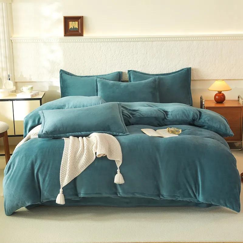 Зимний класс А двусторонний молочный флис пододеяльник простыня из одного предмета комплект из четырех предметов фланелевый пододеяльник утолщенный флис 180x200cm 1pc бирюзовый
Зимний класс А двусторонний молочный флис пододеяльник простыня из одного предмета комплект из четырех предметов фланелевый пододеяльник утолщенный флис 180x200cm 1pc бирюзовый