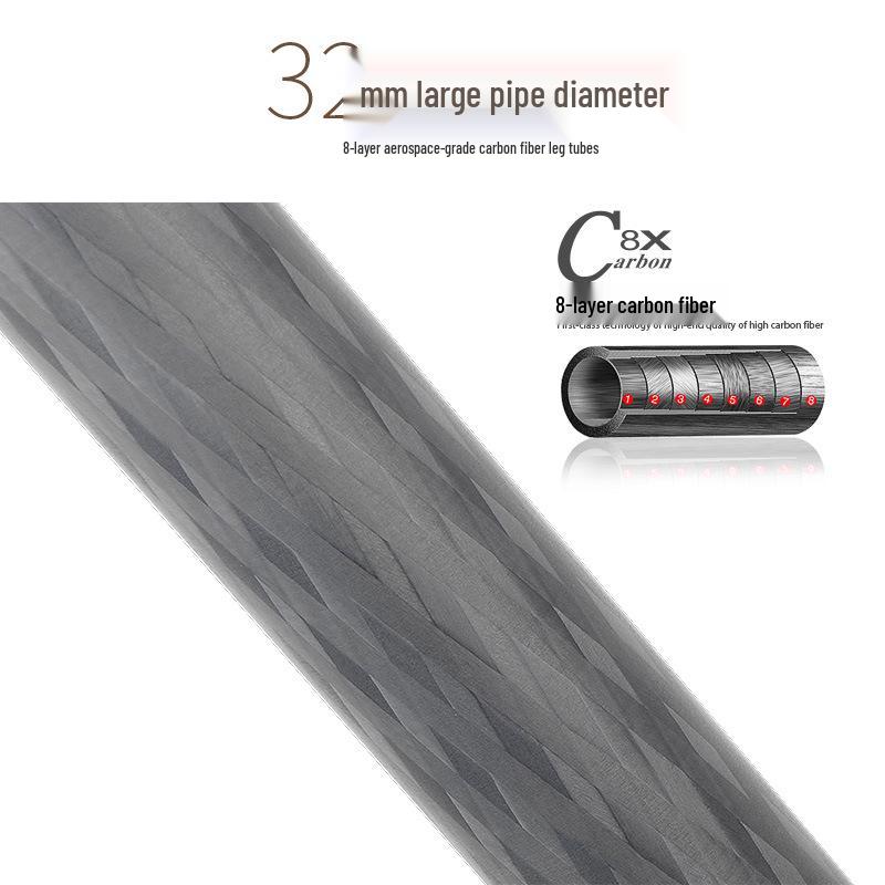 ML 325C Hiking Carbon Fiber Tripod/Monopod Portable Stick
ML 325C Hiking Carbon Fiber Tripod/Monopod Portable Stick