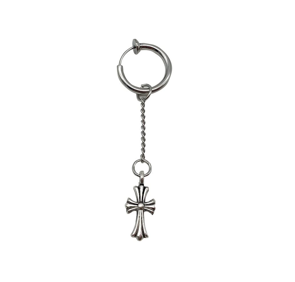 Earrings Cross Hoop Chain Popular Design Swinging Stylish Cool Long Chain Accessory Ear Clip Men s Women s
Earrings Cross Hoop Chain Popular Design Swinging Stylish Cool Long Chain Accessory Ear Clip Men s Women s