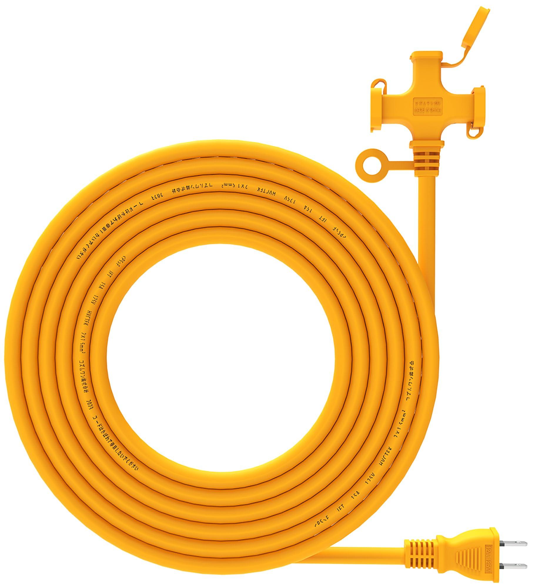 Extension Cord 10m VCT Highly Durable Soft Cable 125V 12A Tracking Resistant Cover Included Orange Work Use Dustproof Cap Included Power Cable 10m помаранчевий
Extension Cord 10m VCT Highly Durable Soft Cable 125V 12A Tracking Resistant Cover Included Orange Work Use Dustproof Cap Included Power Cable 10m помаранчевий
