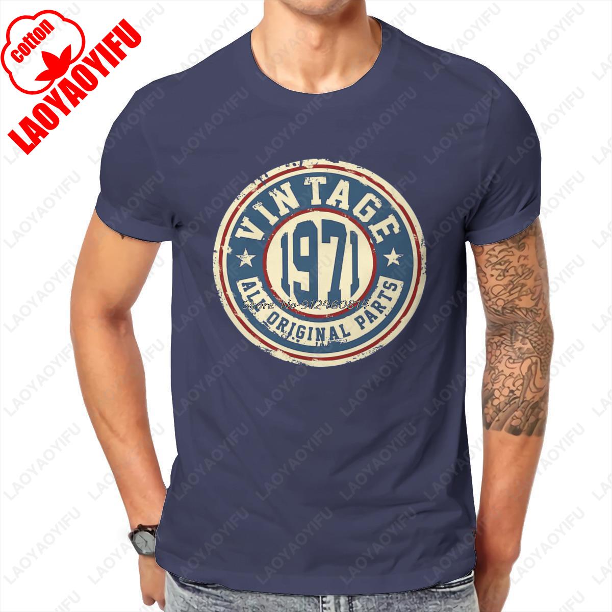 Vintage 1971 All Original Parts Awesome Hipster T Shirt Vintage Fashion Simple Classic Style High Quality Cotton Printed Tee 4XL
Vintage 1971 All Original Parts Awesome Hipster T Shirt Vintage Fashion Simple Classic Style High Quality Cotton Printed Tee 4XL