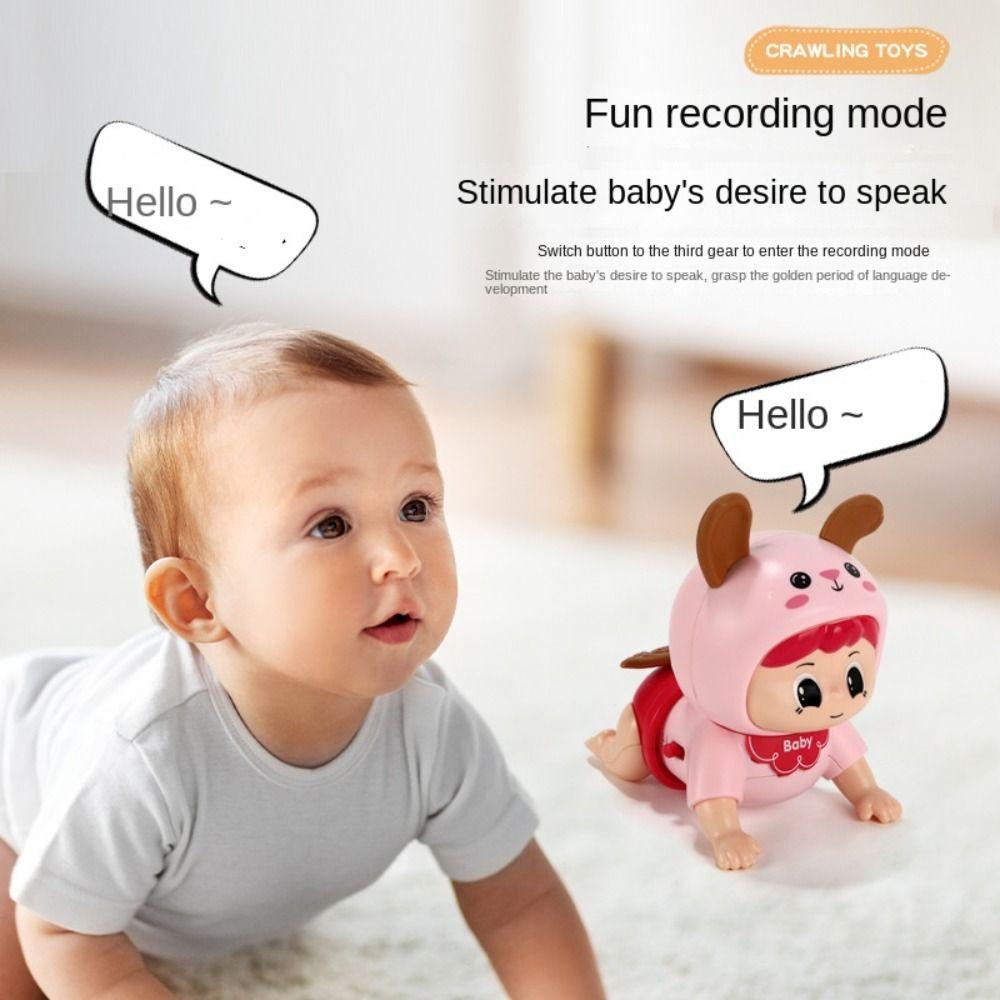 Electric Baby Crawling Guide Toys Early Education Crawling Baby Toys Baby Toddler рожевий
Electric Baby Crawling Guide Toys Early Education Crawling Baby Toys Baby Toddler рожевий