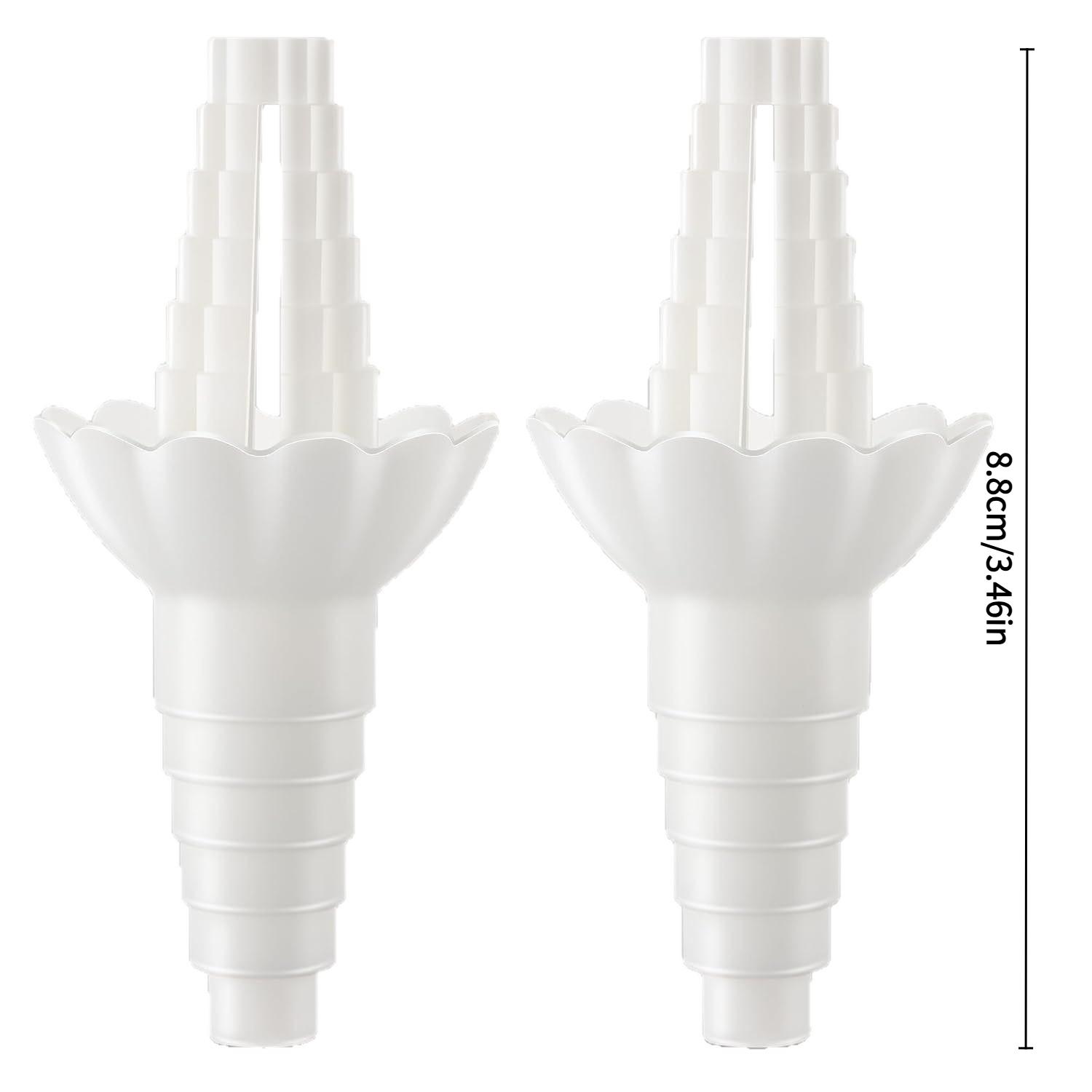 2PCS Universal Bottle Emptying Kit - Reusable Liquid Transfer Connector with No Waste Funnel Adapter, Compatible with Soap
2PCS Universal Bottle Emptying Kit - Reusable Liquid Transfer Connector with No Waste Funnel Adapter, Compatible with Soap