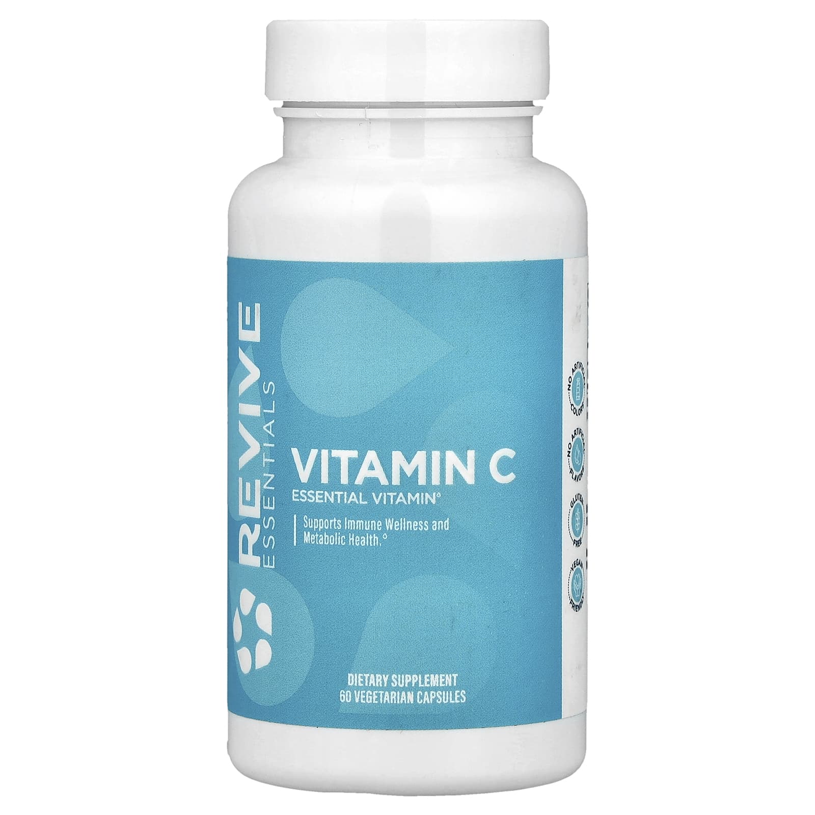 Vitamin C, 1G, 60 Veggie Capsules (0.5G per Capsule)
Vitamin C, 1G, 60 Veggie Capsules (0.5G per Capsule)