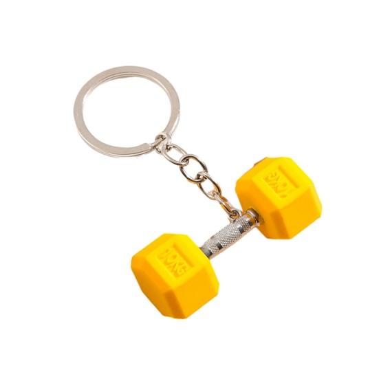 Keychain Pendant Small Dumbbell Charm Gym Keyring Exercise Equipment Key Holder Sports Enthusiasts Fitness Bag Accessories жовтий
Keychain Pendant Small Dumbbell Charm Gym Keyring Exercise Equipment Key Holder Sports Enthusiasts Fitness Bag Accessories жовтий