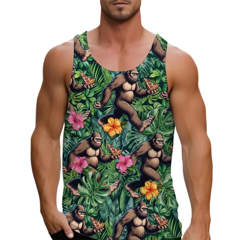 Interesting Cat Pizza Pattern Vest Men s Sleeveless T-Shirt Y2K Hawaiian Beach Top 6XL
Interesting Cat Pizza Pattern Vest Men s Sleeveless T-Shirt Y2K Hawaiian Beach Top 6XL
