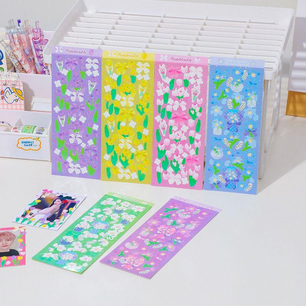 5 pcs Handmade Star Chasing Album Decoration Decorative Colorful Flowers Sticker Diary Album
5 pcs Handmade Star Chasing Album Decoration Decorative Colorful Flowers Sticker Diary Album