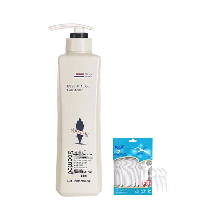 Yaboshi Dental Floss Picks & Adolph Hair Conditioner Set
Yaboshi Dental Floss Picks & Adolph Hair Conditioner Set