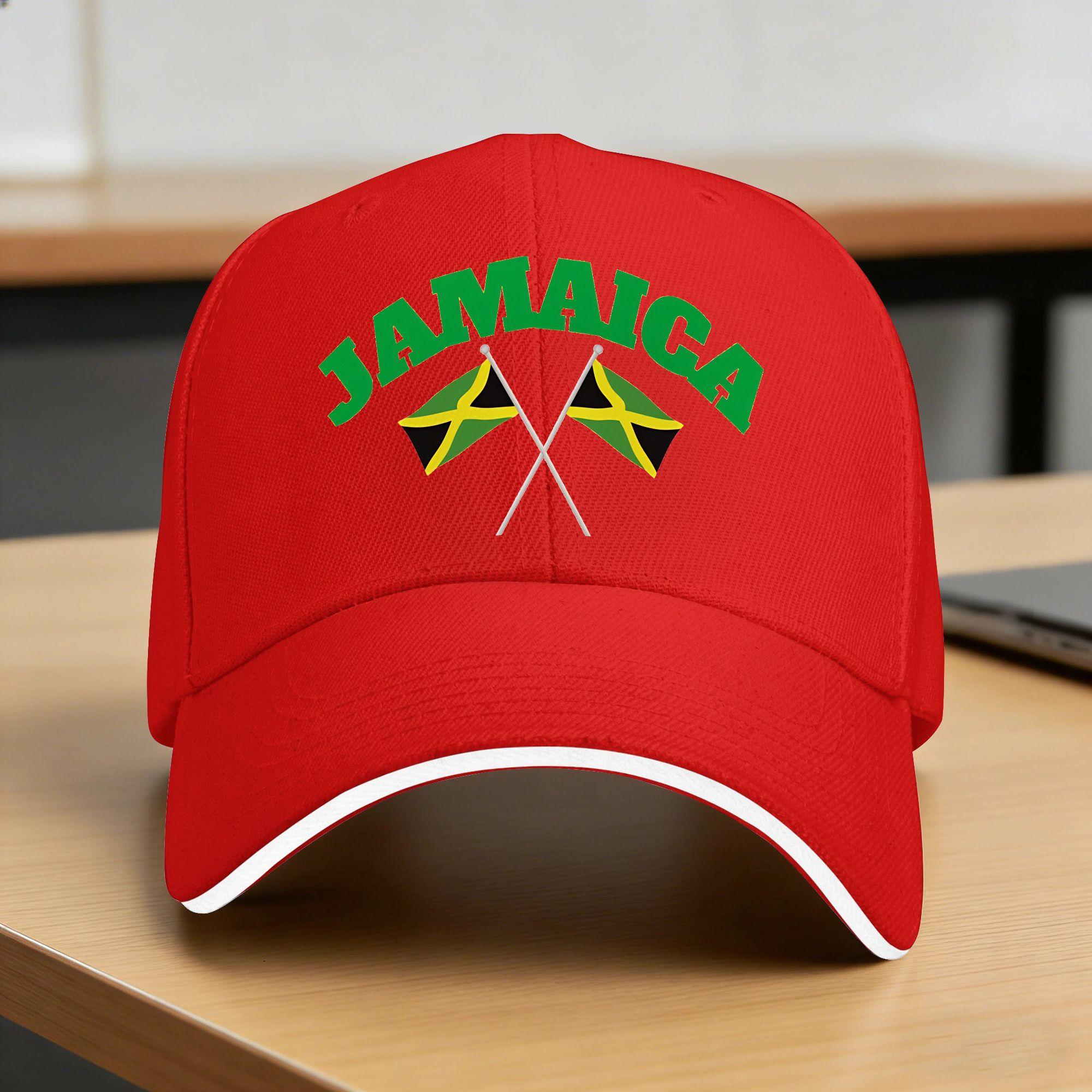 Summer Jamaican Flag Baseball Cap Jamaica Tennis Skate y2k Cute Design Sun Hip Hop Hats Unisex WoUnisex Breathable Snapback Cap One Size
Summer Jamaican Flag Baseball Cap Jamaica Tennis Skate y2k Cute Design Sun Hip Hop Hats Unisex WoUnisex Breathable Snapback Cap One Size