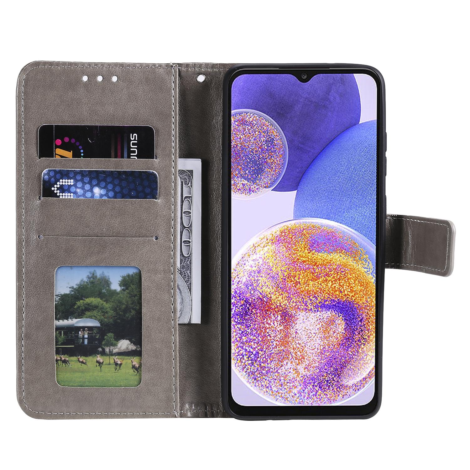 For Oppo A16/A16s/A54s Mandala Flower Imprinted PU Leather Phone Cover Shockproof Wallet Stand Case with Strap Grey
For Oppo A16/A16s/A54s Mandala Flower Imprinted PU Leather Phone Cover Shockproof Wallet Stand Case with Strap Grey