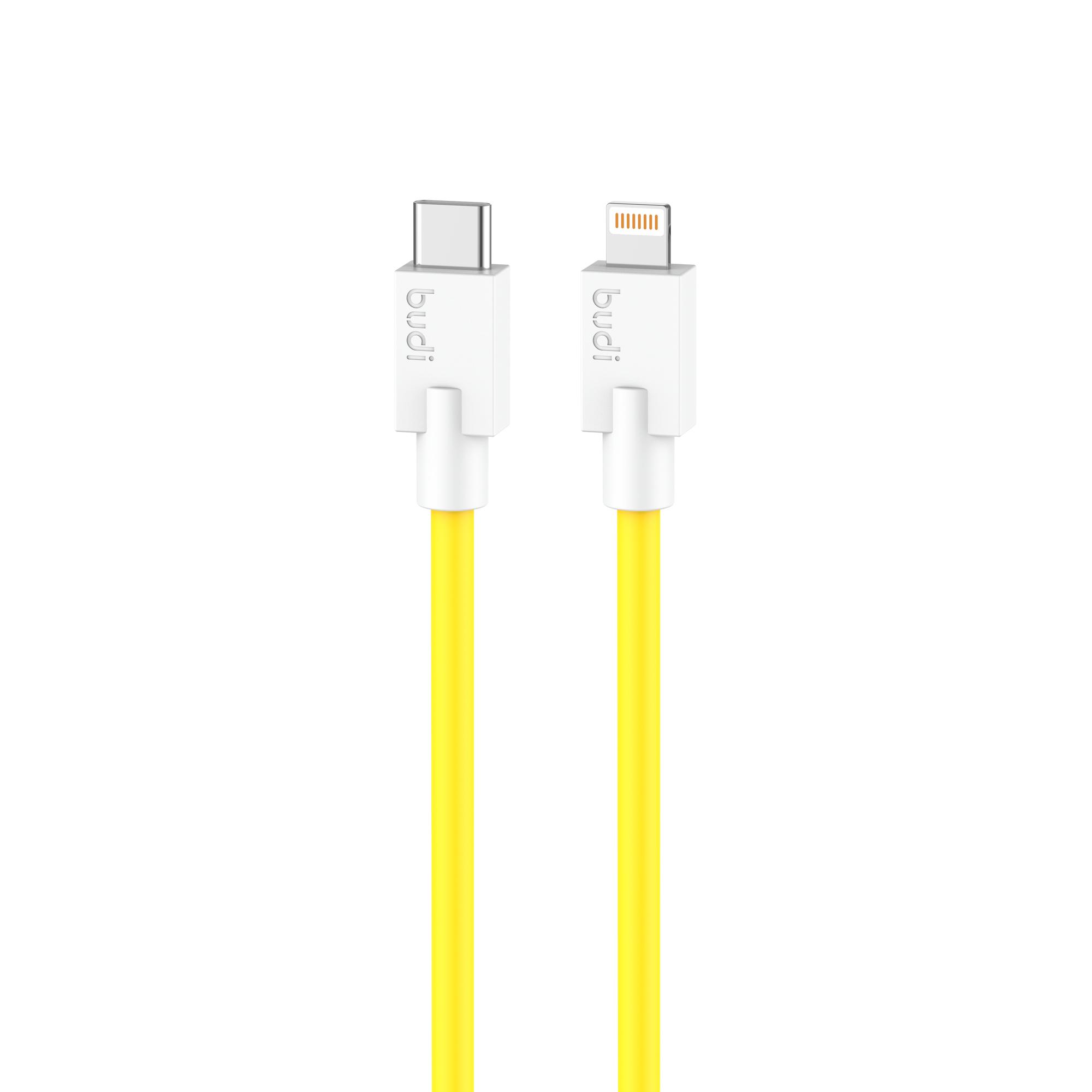 BUDI DC263TL12 1.2m USB-C to Lightning Cable 27W PD Fast Charging Cord Support Data Sync
BUDI DC263TL12 1.2m USB-C to Lightning Cable 27W PD Fast Charging Cord Support Data Sync