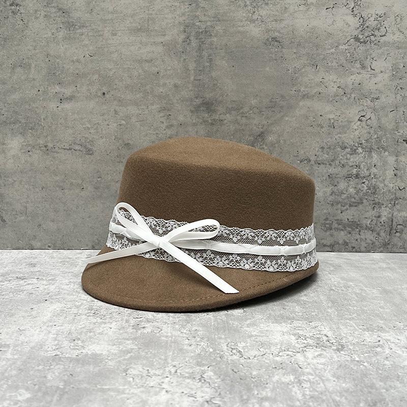 Ins Blogger With Sweet Lace Contrasting Color Bow Wool Equestrian Hat Women S Retro Age-Reducing Cap M(56-58cm)
Ins Blogger With Sweet Lace Contrasting Color Bow Wool Equestrian Hat Women S Retro Age-Reducing Cap M(56-58cm)