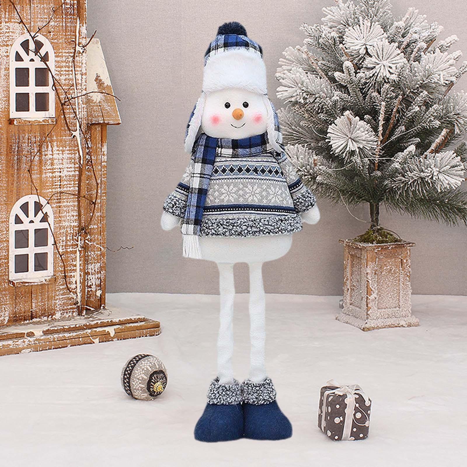 Christmas Plush Figure Standing Long Legs Christmas Figurine Stretchable Christmas Doll for Xmas Home Desktop Festival Tree
Christmas Plush Figure Standing Long Legs Christmas Figurine Stretchable Christmas Doll for Xmas Home Desktop Festival Tree