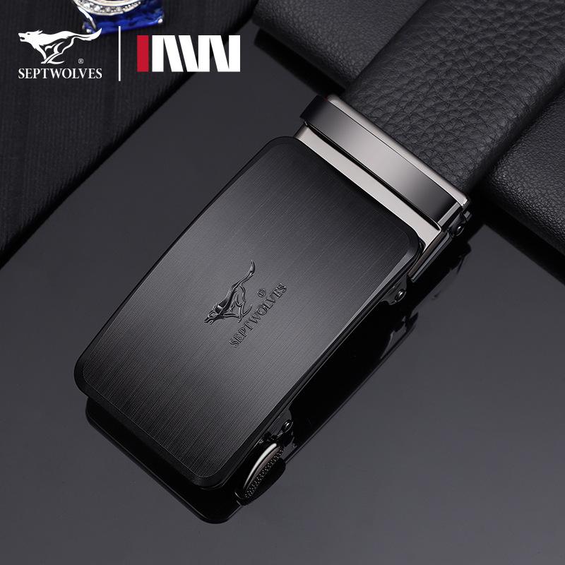 New Belt Men S High-End Automatic Buckle Belt First Layer Cowhide Belt Gift Belt 130cm
New Belt Men S High-End Automatic Buckle Belt First Layer Cowhide Belt Gift Belt 130cm