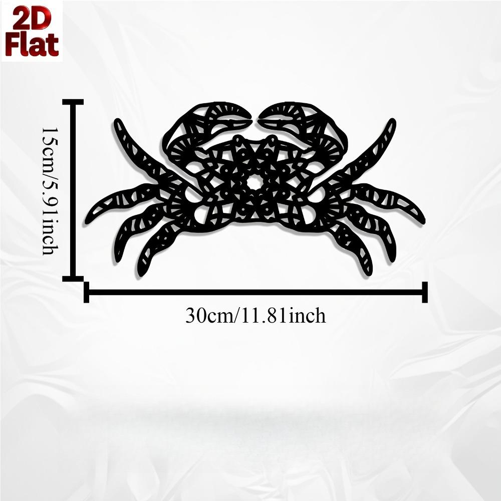 1pc Rust-Resistant Iron Crab Wall Art, Metal Sculpture for Patio Garden Fence, Coastal Home Decor for New Year Easter 12in
1pc Rust-Resistant Iron Crab Wall Art, Metal Sculpture for Patio Garden Fence, Coastal Home Decor for New Year Easter 12in