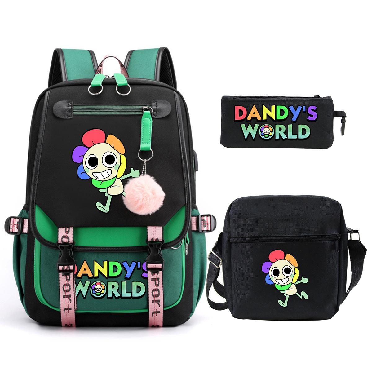 Мерч гри Dandy s world Рюкзак для початкової та середньої школи, модний дитячий рюкзак, набір із трьох предметів No specification
Мерч гри Dandy s world Рюкзак для початкової та середньої школи, модний дитячий рюкзак, набір із трьох предметів No specification