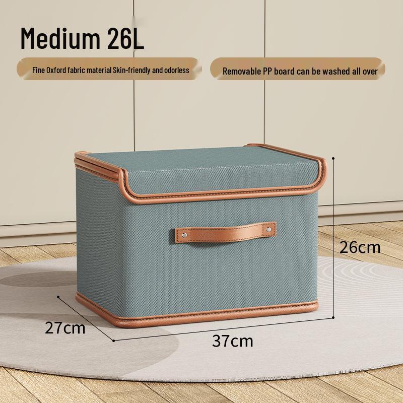 Большой ящик для хранения с откидной крышкой из ткани Оксфорд для организации одежды
Большой ящик для хранения с откидной крышкой из ткани Оксфорд для организации одежды