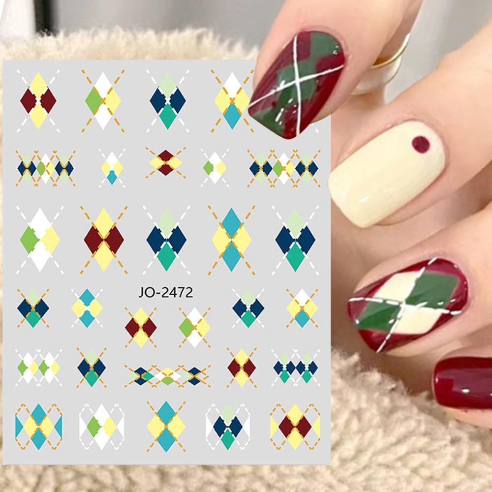 Caramel Classic Plaid Plaid Nail Stickers Manicure Ornaments Plaid Nail Art Decorations Nail Salon Style06
Caramel Classic Plaid Plaid Nail Stickers Manicure Ornaments Plaid Nail Art Decorations Nail Salon Style06