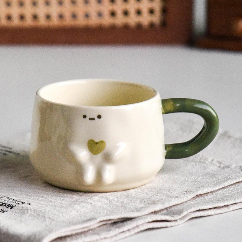 European Ceramic Coffee Cup Butterfly Cute Face Mug English Afternoon Camellia Flower Tea Cup Home Breakfast Mug Birthday Gifts 300ML
European Ceramic Coffee Cup Butterfly Cute Face Mug English Afternoon Camellia Flower Tea Cup Home Breakfast Mug Birthday Gifts 300ML
