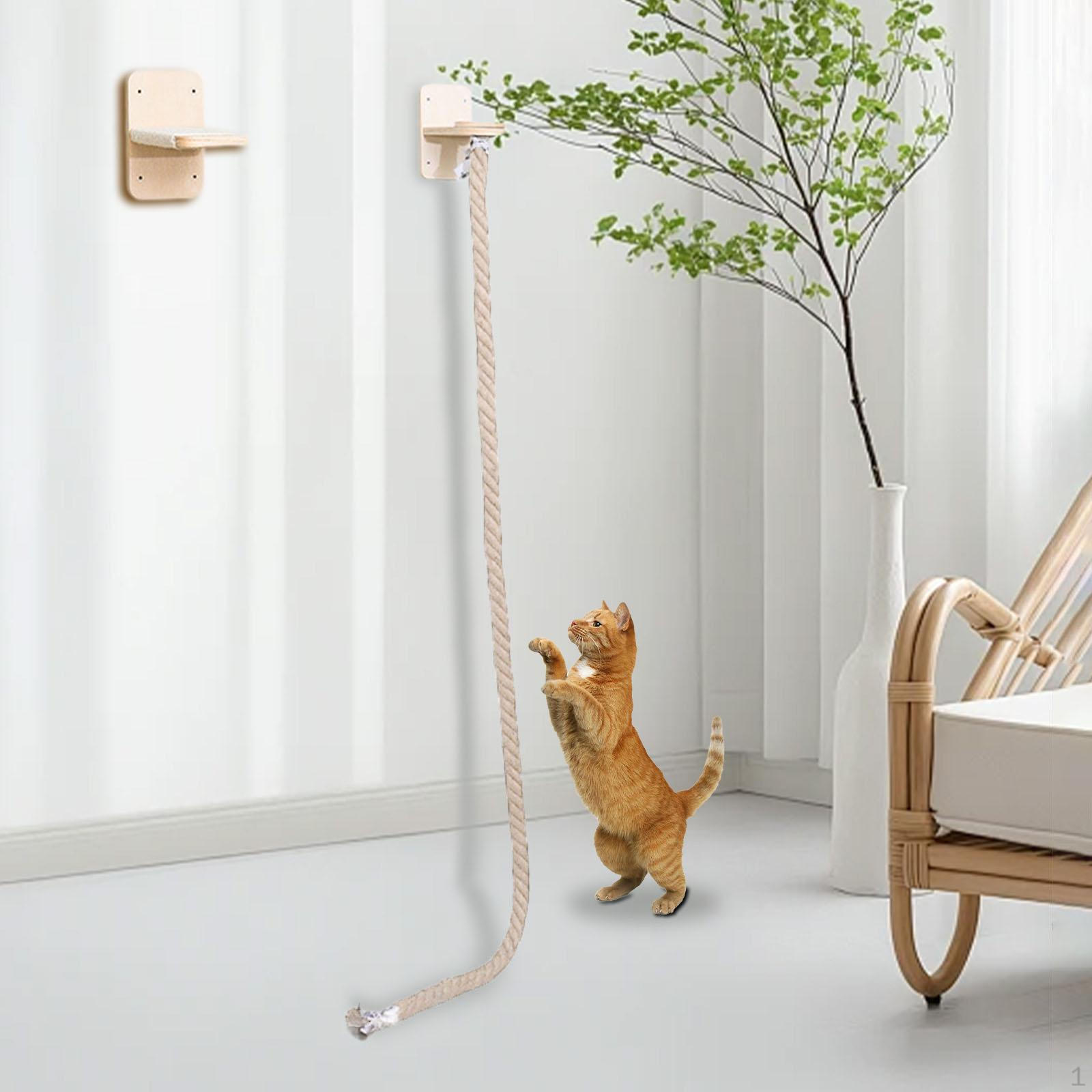 Cat Scratching Post Tree Tower for Kitten Cats Lounging Home Decoration with Jumping Platform 150cm
Cat Scratching Post Tree Tower for Kitten Cats Lounging Home Decoration with Jumping Platform 150cm