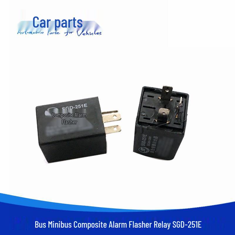 SGD-251E: Compatible Alarm Relay for Yutong, Zhongtong, and Suzhou Jinlong Buses
SGD-251E: Compatible Alarm Relay for Yutong, Zhongtong, and Suzhou Jinlong Buses