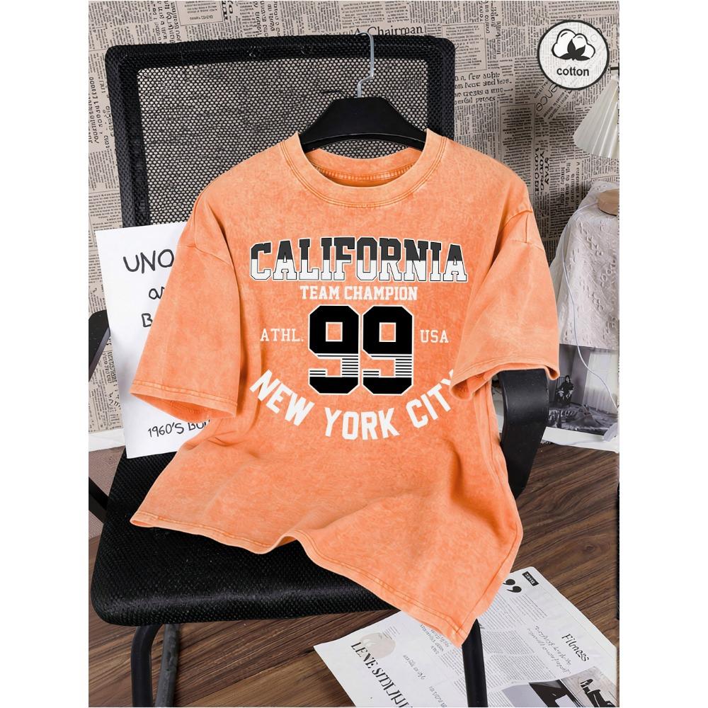 California New York City 99 Prints Washed T-Shirt Mens Oversized T Shirt Casual Short Sleeve O-Neck Tops Summer Male Tees S
California New York City 99 Prints Washed T-Shirt Mens Oversized T Shirt Casual Short Sleeve O-Neck Tops Summer Male Tees S