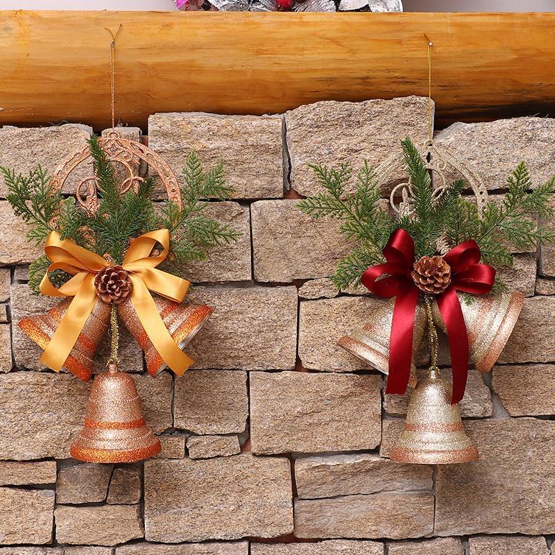New Christmas Decorations Golden Christmas Bells Christmas Tree Pendants Wall Hanging Door Hanging Ceiling Decoration Wreath Bow золотой
New Christmas Decorations Golden Christmas Bells Christmas Tree Pendants Wall Hanging Door Hanging Ceiling Decoration Wreath Bow золотой