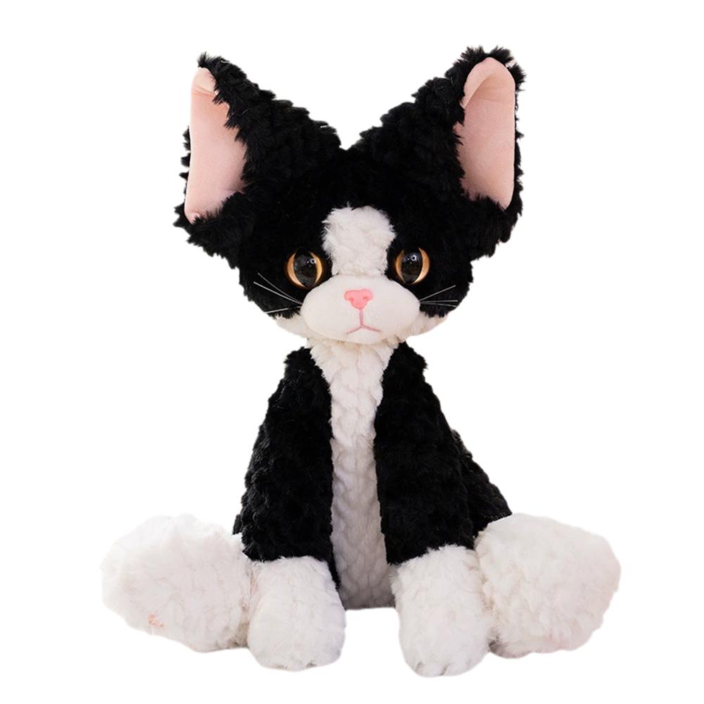 Curly Hair Cat Plush Toy 40cm - Cute Stuffed Kitten Doll with Big Ears & Lifelike Eyes Companion Pillow for Sleeping Room Decor
Curly Hair Cat Plush Toy 40cm - Cute Stuffed Kitten Doll with Big Ears & Lifelike Eyes Companion Pillow for Sleeping Room Decor