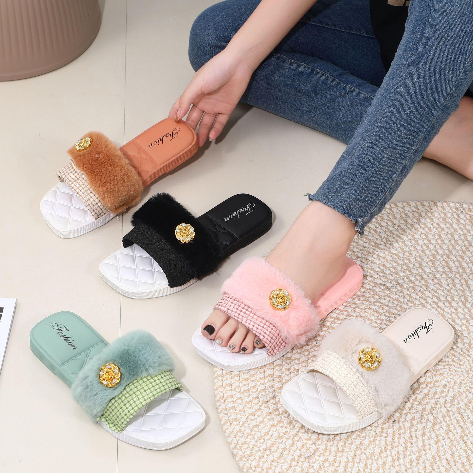 Новые осенние и зимние тапочки женские модные повседневные с плоской подошвой Mao Mao односложные домашние сандалии с квадратным носком для улицы 40
Новые осенние и зимние тапочки женские модные повседневные с плоской подошвой Mao Mao односложные домашние сандалии с квадратным носком для улицы 40