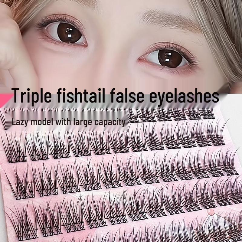 Moon Lady Baby Fishtail Trilogy False Eyelashes - Black Thin Stem Segmented Fairy Edition
Moon Lady Baby Fishtail Trilogy False Eyelashes - Black Thin Stem Segmented Fairy Edition