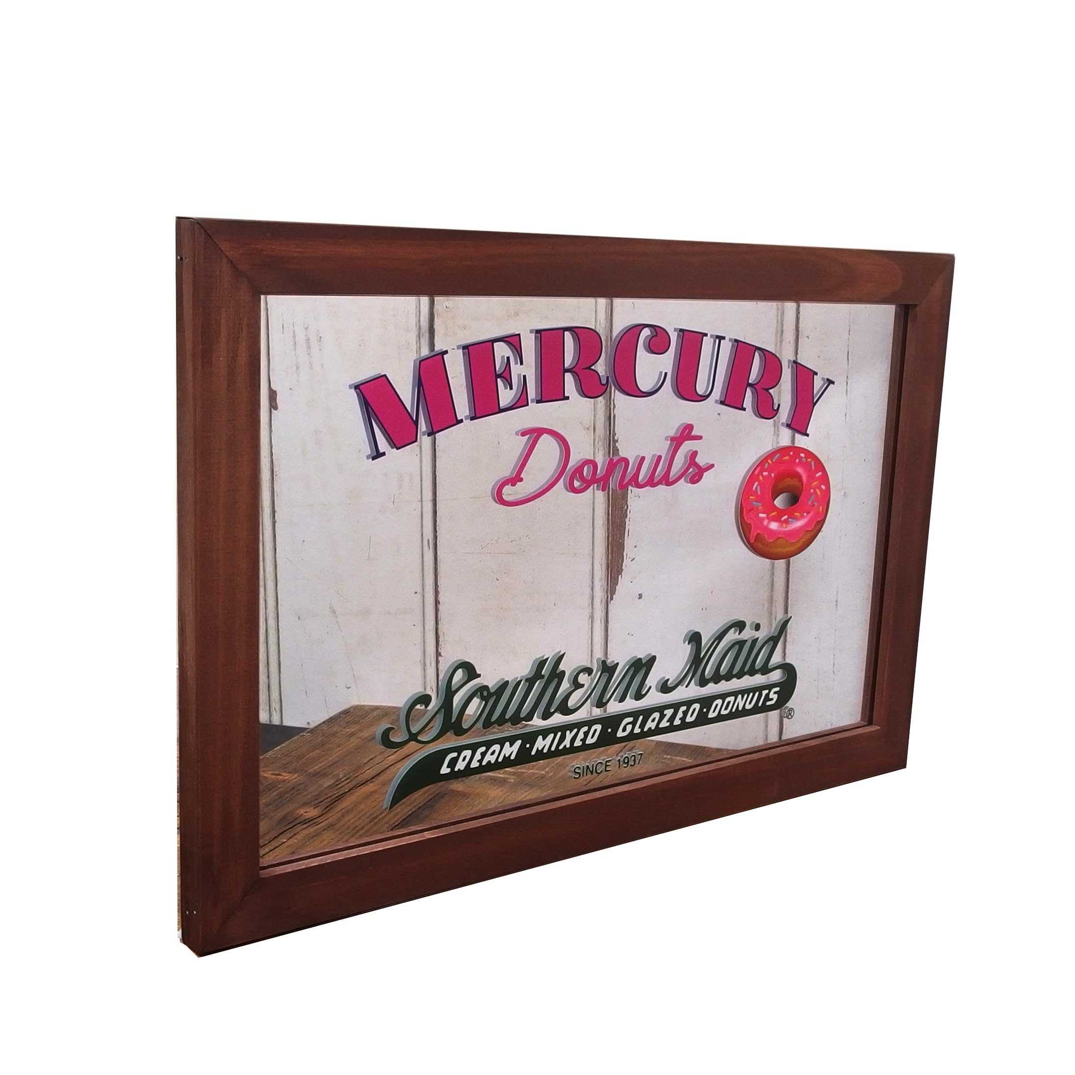Зеркало для паба Keystone Mercury Southern Maid Donuts W50 H32 ME058818 Размер Прибл.. Д1.7
Зеркало для паба Keystone Mercury Southern Maid Donuts W50 H32 ME058818 Размер Прибл.. Д1.7