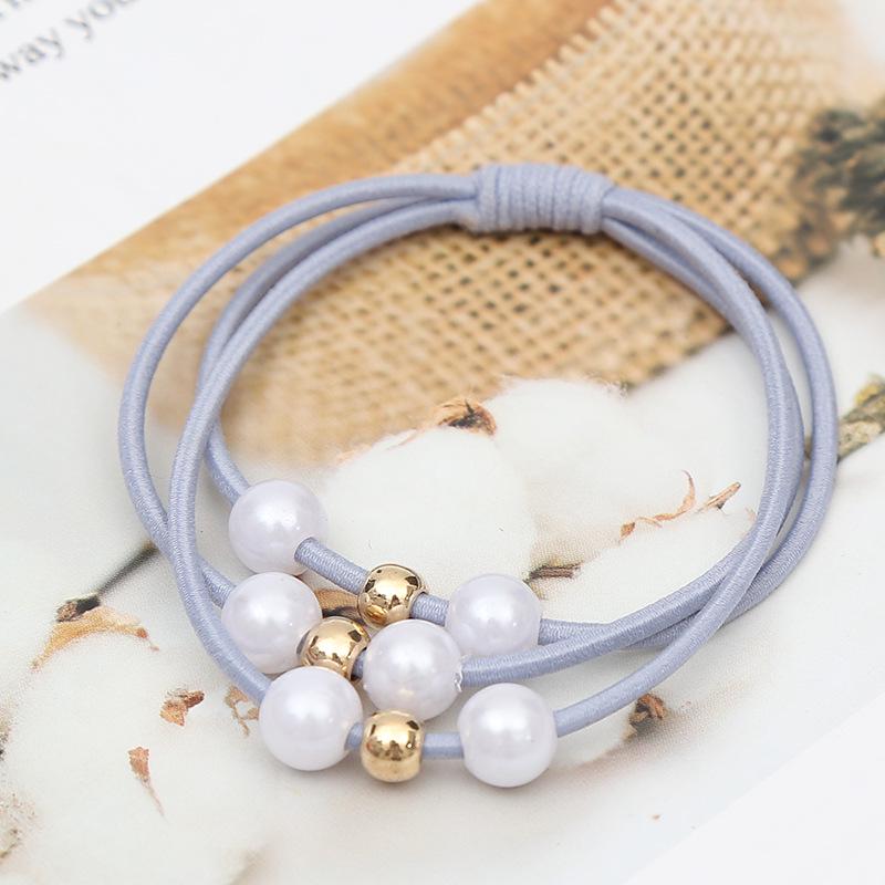 Корейский стиль эластичная резинка для волос с жемчужным узлом - модный аксессуар для волос
Корейский стиль эластичная резинка для волос с жемчужным узлом - модный аксессуар для волос