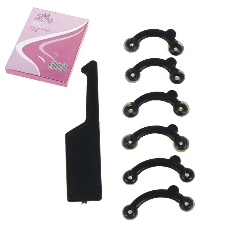 6Pcs/Set Beauty Nose Clip Corrector Massage Tool Nose Up Lifting Shaping Clip Clipper Shaper Bridge Straightening No Pain червоний
6Pcs/Set Beauty Nose Clip Corrector Massage Tool Nose Up Lifting Shaping Clip Clipper Shaper Bridge Straightening No Pain червоний