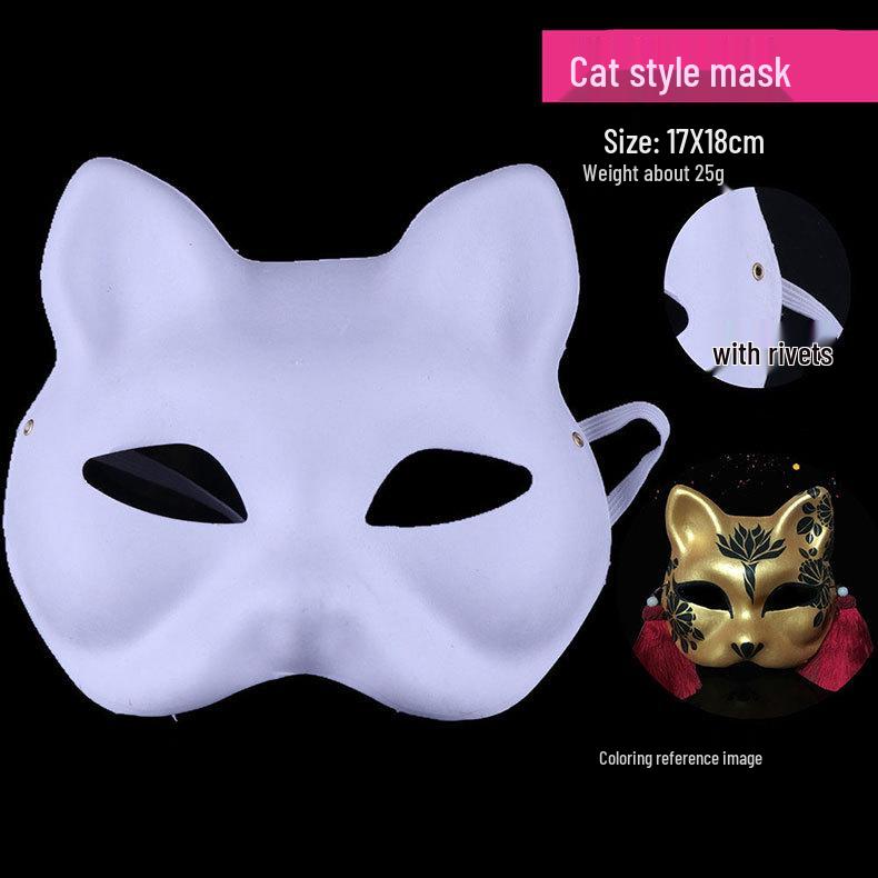 White Blank Christmas Mask for Painting and Crafts
White Blank Christmas Mask for Painting and Crafts