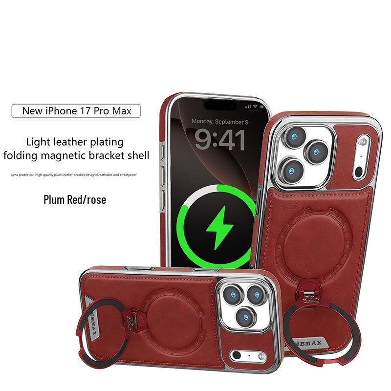 Magnetic Rotating Stand Protective Case for iPhone 16/15 Pro Max/17 iPhone 15 Pro темно-червоний колір
Magnetic Rotating Stand Protective Case for iPhone 16/15 Pro Max/17 iPhone 15 Pro темно-червоний колір