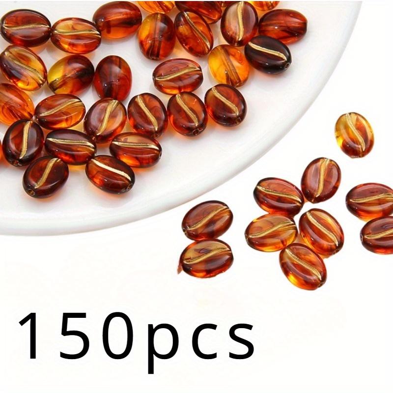 150 acrylic coffee bean beads, loose beads for DIY bracelets, necklaces, and jewelry making 150pcs
150 acrylic coffee bean beads, loose beads for DIY bracelets, necklaces, and jewelry making 150pcs