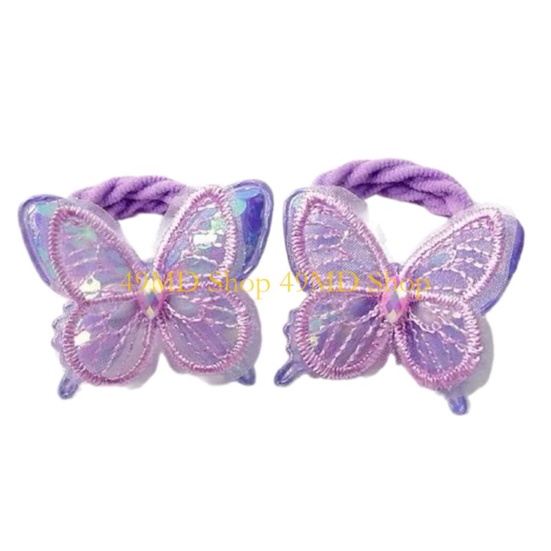49MD Aesthetic Hair Scrunchies Elastic Butterfly Hair Ties Wedding Party Headwear
49MD Aesthetic Hair Scrunchies Elastic Butterfly Hair Ties Wedding Party Headwear