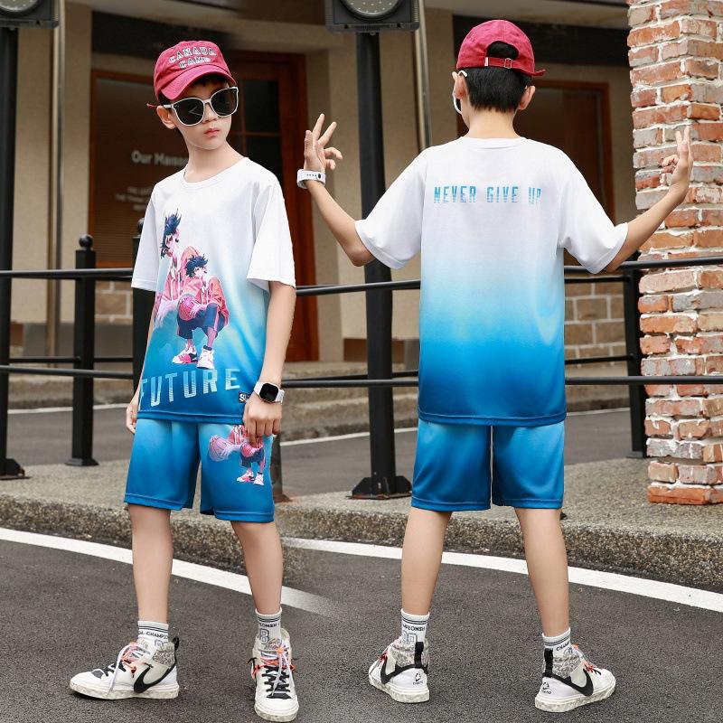 Children S Basketball Jersey Set Boys And Girls Fake Two Quick-Drying Sports Training Jersey Printed Short-Sleeved Jersey Group Buying 16 yards
Children S Basketball Jersey Set Boys And Girls Fake Two Quick-Drying Sports Training Jersey Printed Short-Sleeved Jersey Group Buying 16 yards