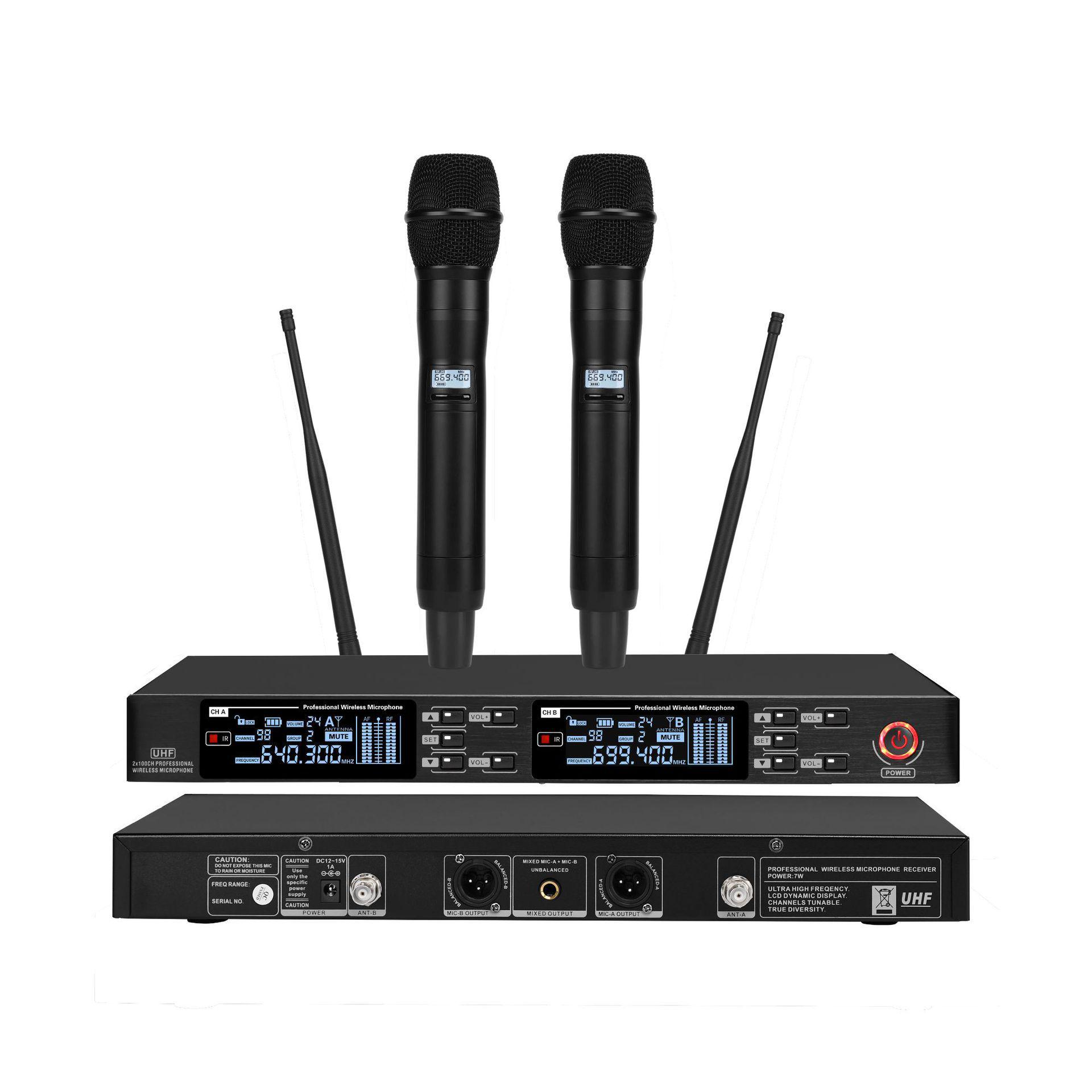 KTV U-Band High-End Dual Wireless Lavalier Headset Mic for Stage and Conference UK plug
KTV U-Band High-End Dual Wireless Lavalier Headset Mic for Stage and Conference UK plug