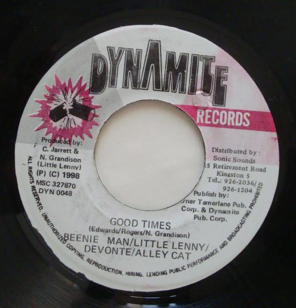 7inch Record BEENIE MAN / LITTLE LENNY / DEVONTE - Good Times DYN0048 Dynamite Record 1998 Jamaica Reggae, Ska & Dub Used
7inch Record BEENIE MAN / LITTLE LENNY / DEVONTE - Good Times DYN0048 Dynamite Record 1998 Jamaica Reggae, Ska & Dub Used