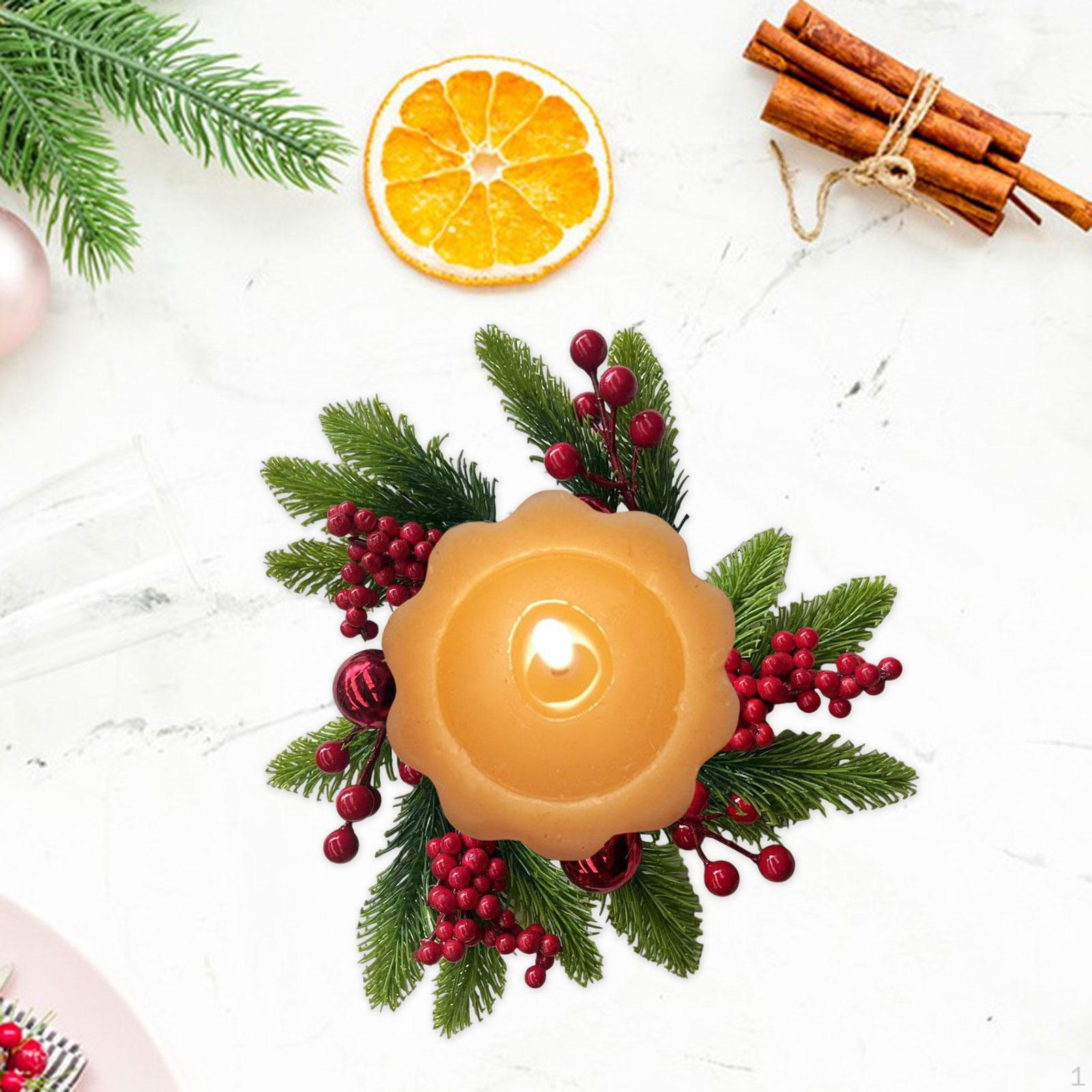 Christmas Candle Ring Handcrafted Decoration for Birthday Door Anniversaries Stylish A Stylish J
Christmas Candle Ring Handcrafted Decoration for Birthday Door Anniversaries Stylish A Stylish J