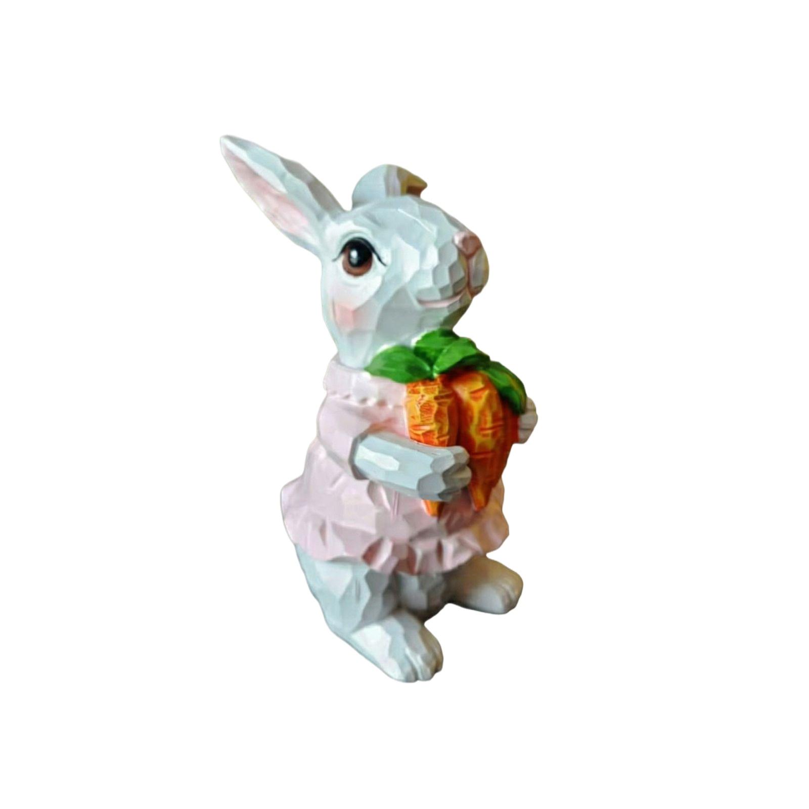 New Easter Bunny Decorative Resin Couple Bunny Statue One Size
New Easter Bunny Decorative Resin Couple Bunny Statue One Size