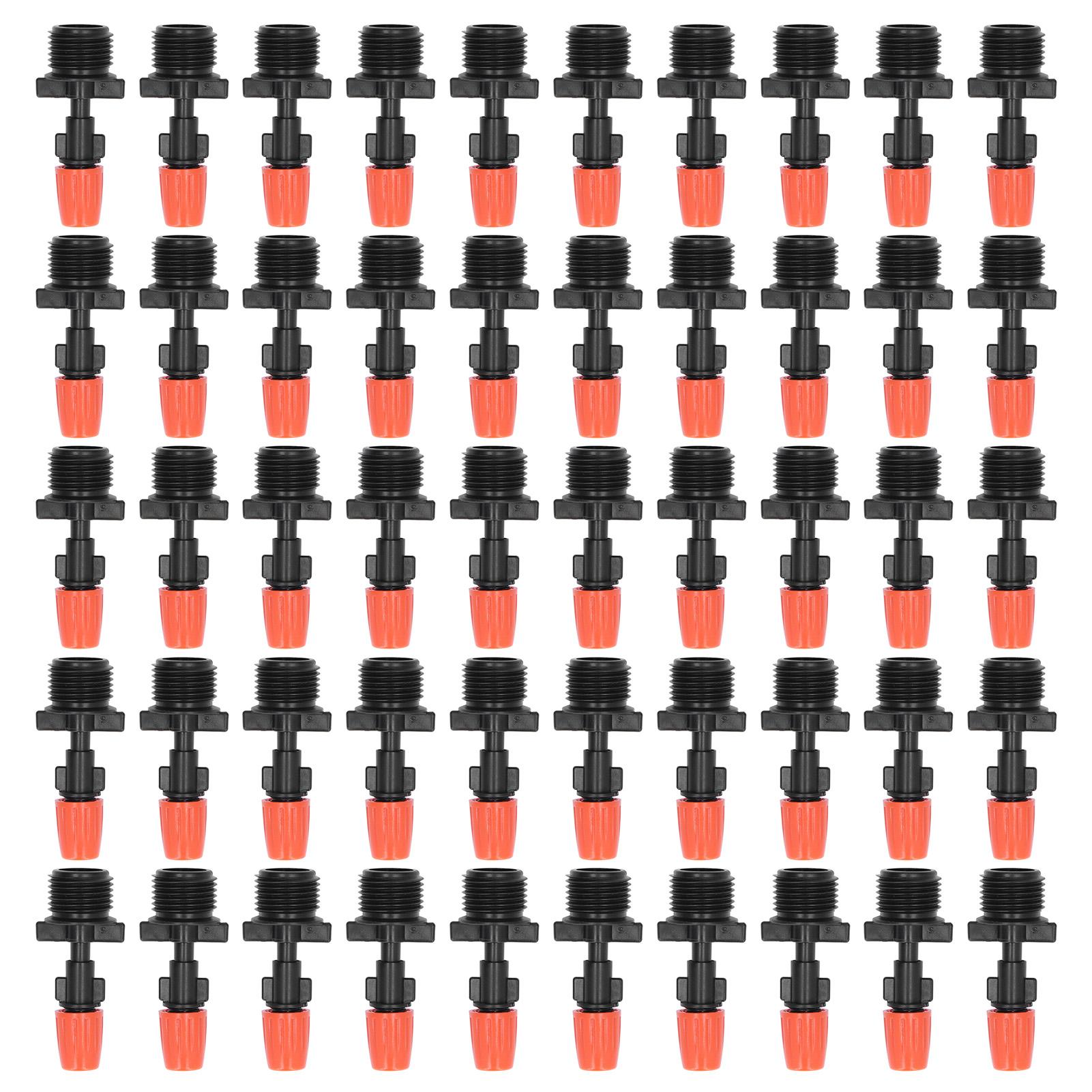 50pcs G1/2 Male Thread Misting Spray Nozzle Adjustable Water Spray Head Atomizing Nozzle for Garden
50pcs G1/2 Male Thread Misting Spray Nozzle Adjustable Water Spray Head Atomizing Nozzle for Garden