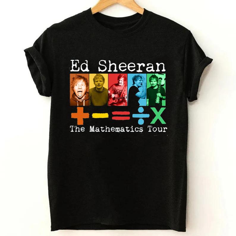 Ed Sheeran Mathematics Tour Cotton Black Full Size For Men Shirt Unisex T-Shirt XXXXL
Ed Sheeran Mathematics Tour Cotton Black Full Size For Men Shirt Unisex T-Shirt XXXXL