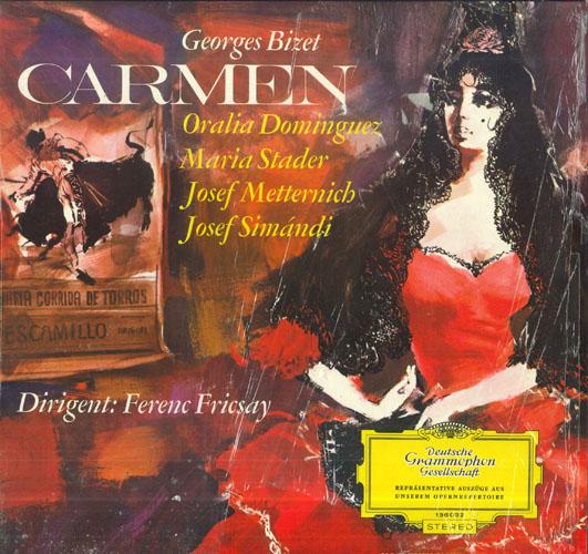 LP Record BIZET FERENCFRICSAY Carmen 136032 DEUTSCHE GRAMM Germany Classical Used
LP Record BIZET FERENCFRICSAY Carmen 136032 DEUTSCHE GRAMM Germany Classical Used