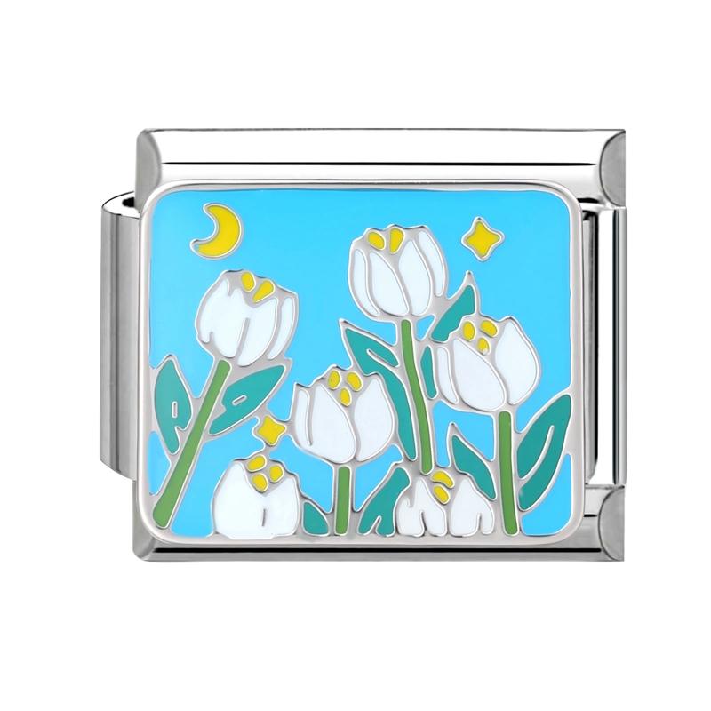 1PC Personalized Coconut Tree Lily Mountain Tulip Cat Sea High Quality Italian Charm Fit 9MM Stainless Steel Bracelet DIY Making
1PC Personalized Coconut Tree Lily Mountain Tulip Cat Sea High Quality Italian Charm Fit 9MM Stainless Steel Bracelet DIY Making